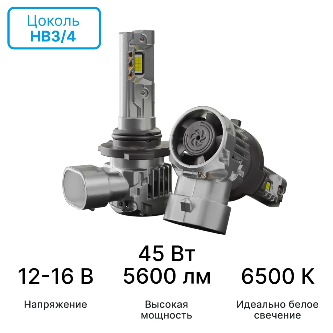 Светодиодные лампы iBOX VEGA HB3/4 